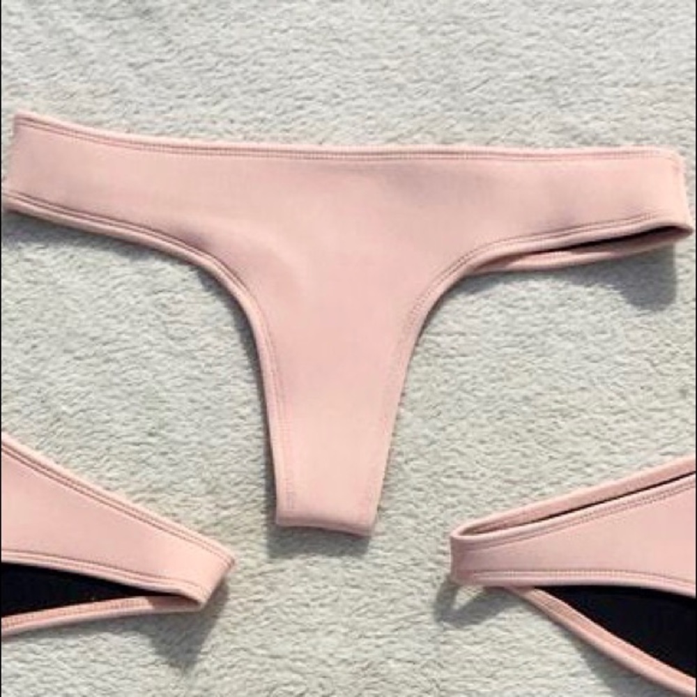 Hoaka Pink Bootykini Bottom